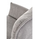 Стул HALMAR K574 серый/черный, поворотный